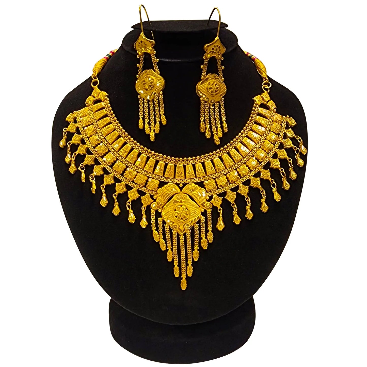 gold platted jewellery set