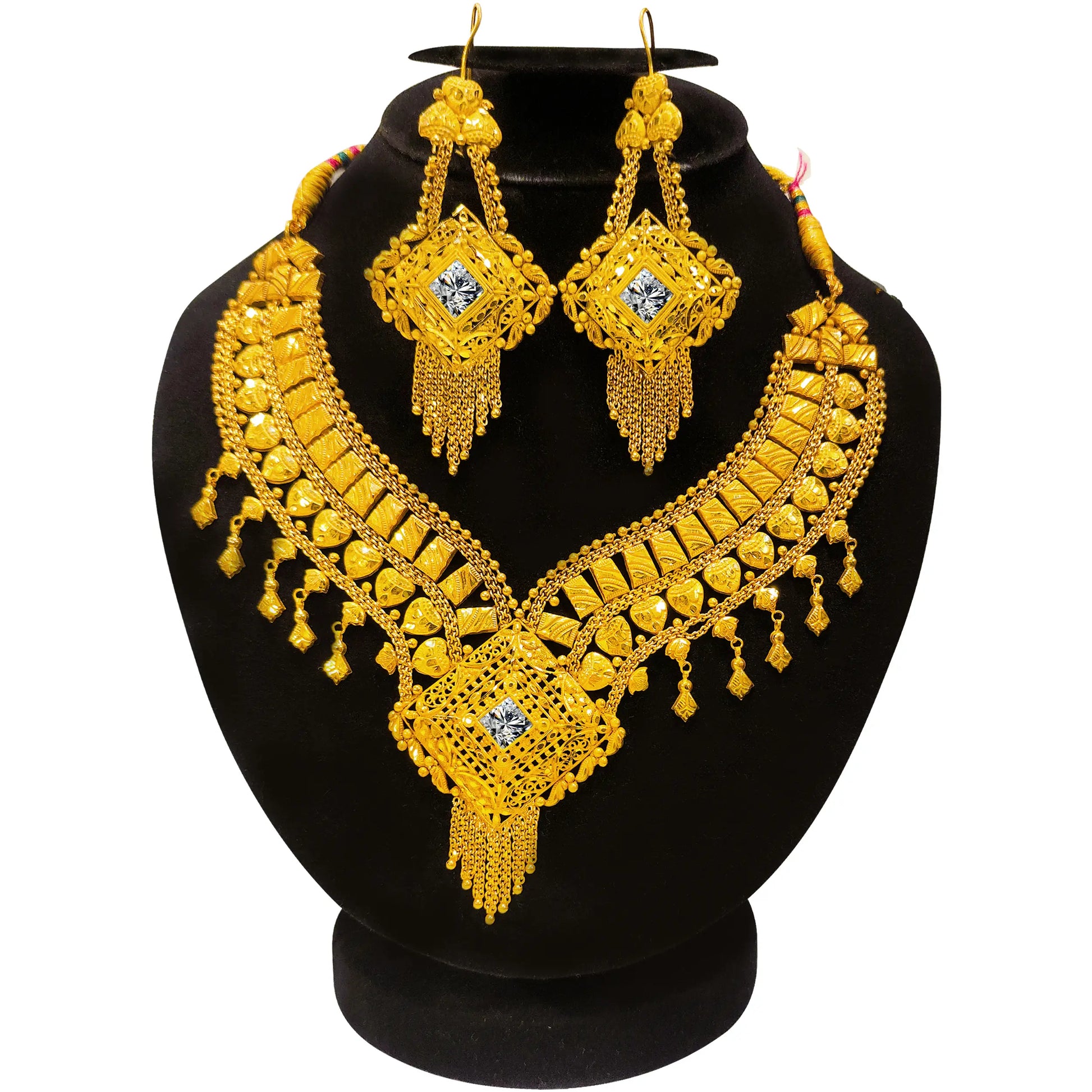 gold platted jewellery set